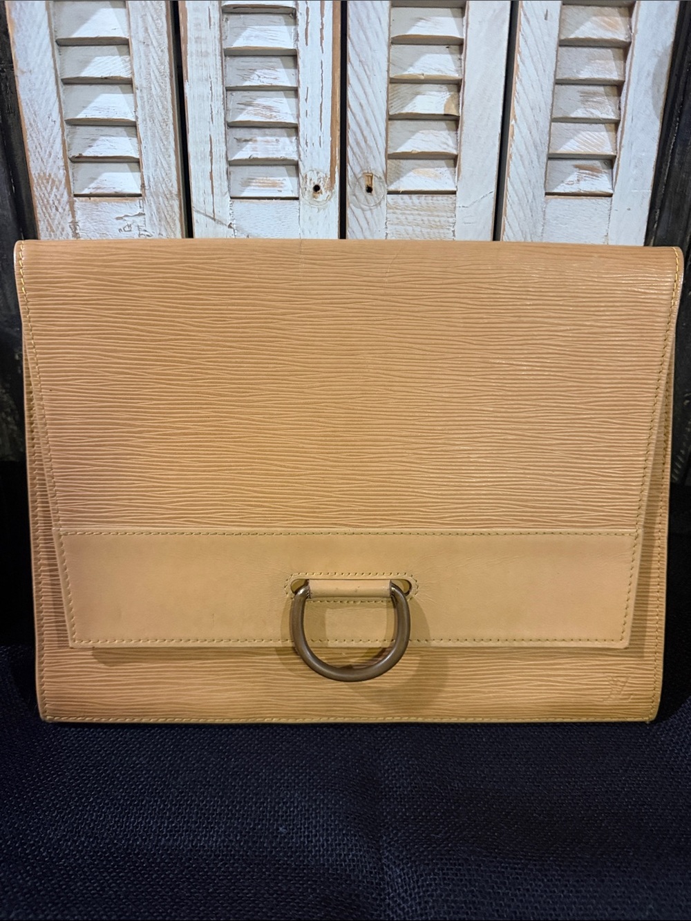 Louis Vuitton Document Clutch Epi Leather GUC